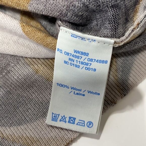 Boden Modern Print Lightweight Wool Crewneck Sweater Size 4‎ - Picture 7 of 8